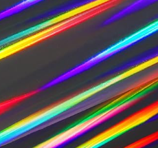 11.5 x 11.5 Holographic Pinstripes