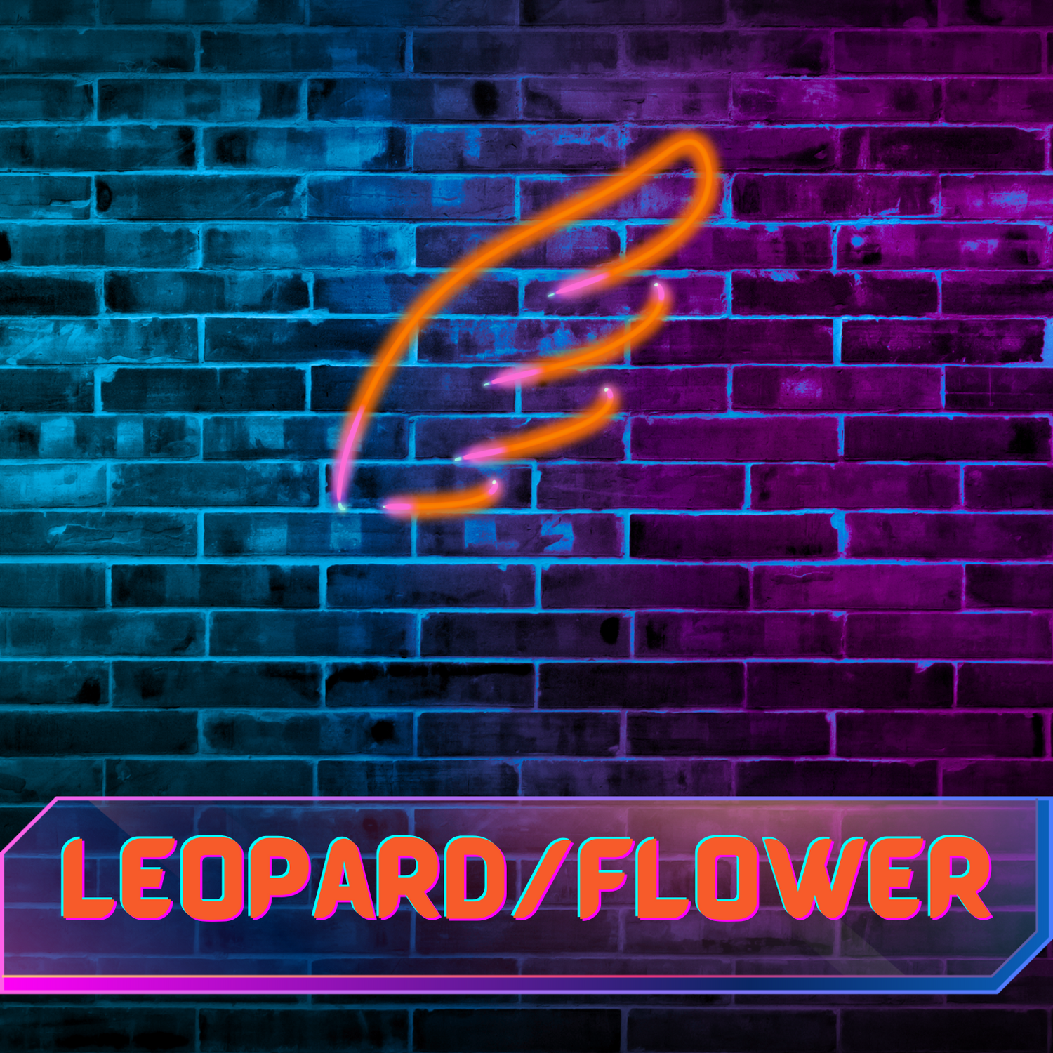 Leopard/Flower