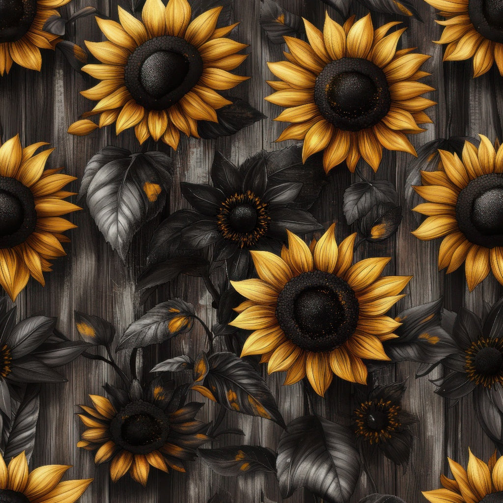 Earthy Sunflowers