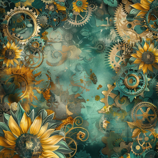 Steampunk Sunflower