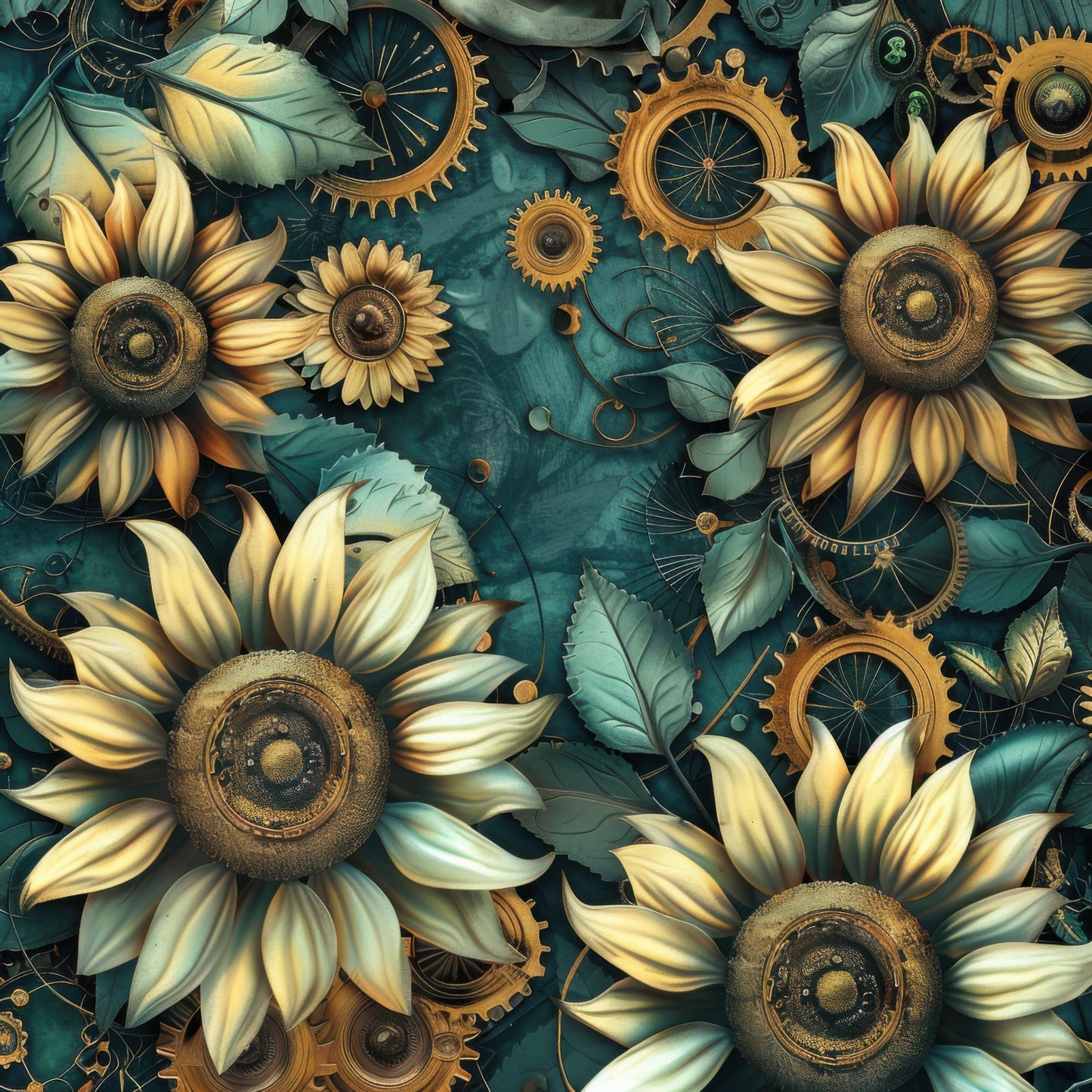 Steampunk Sunflower