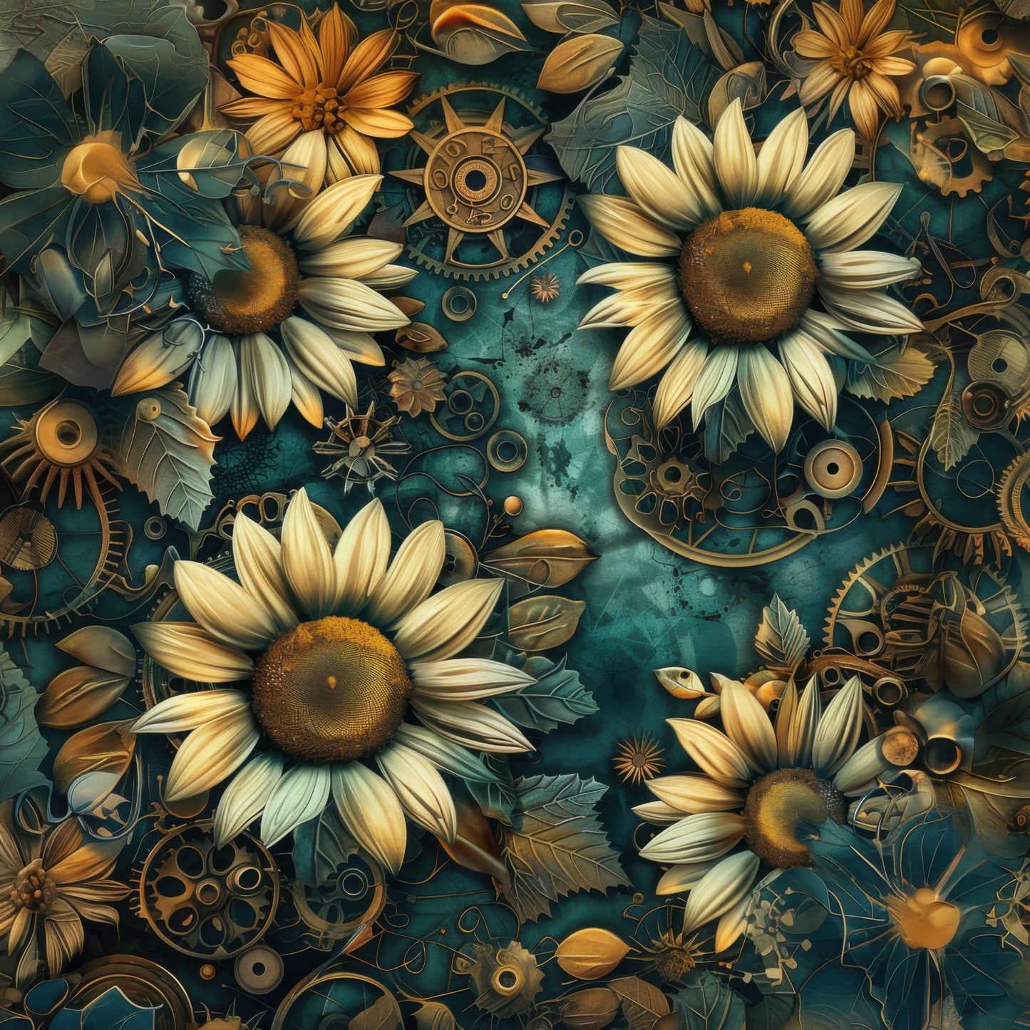 Steampunk Sunflower