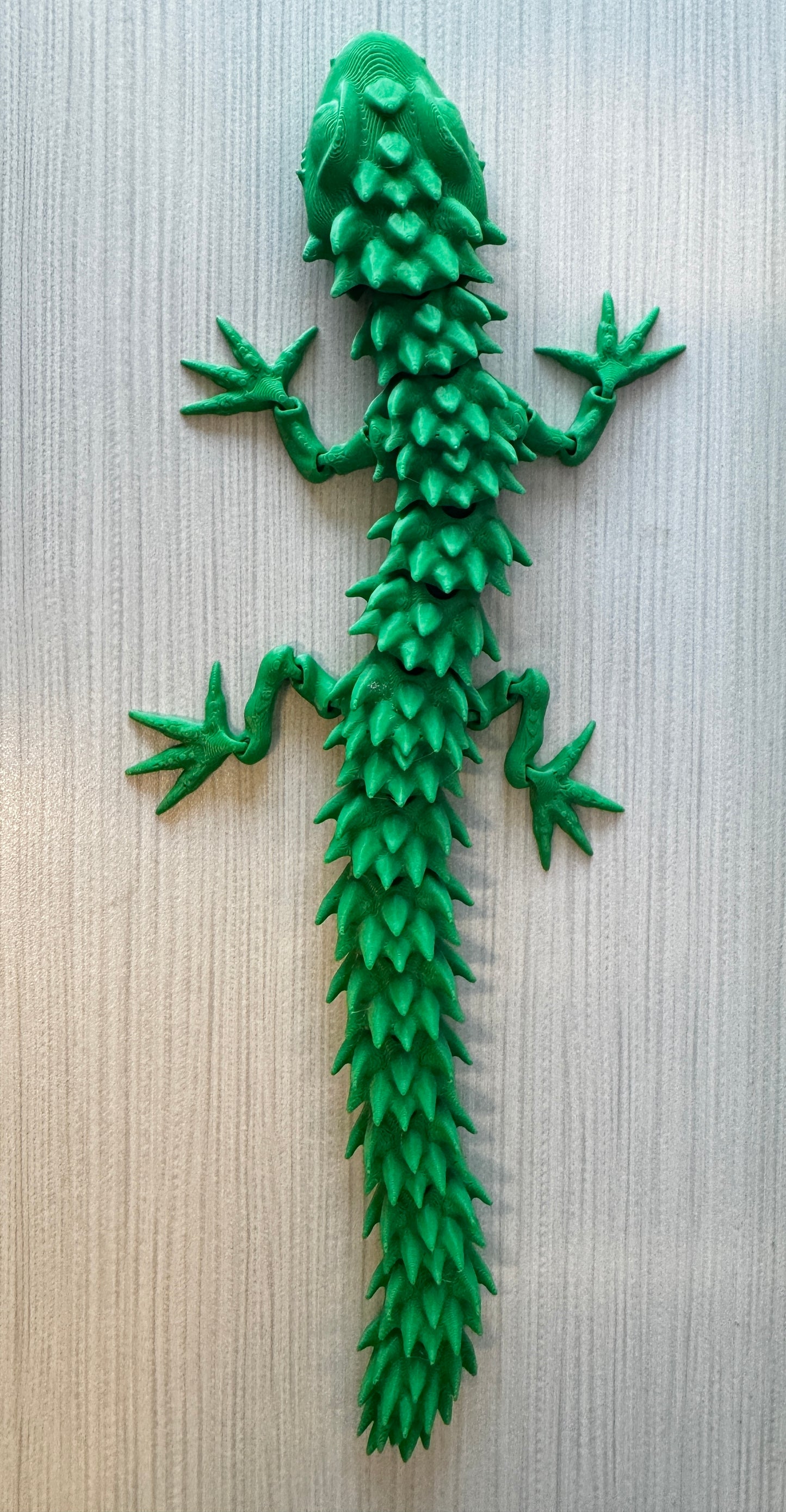 10" Spiked Lizard - Green