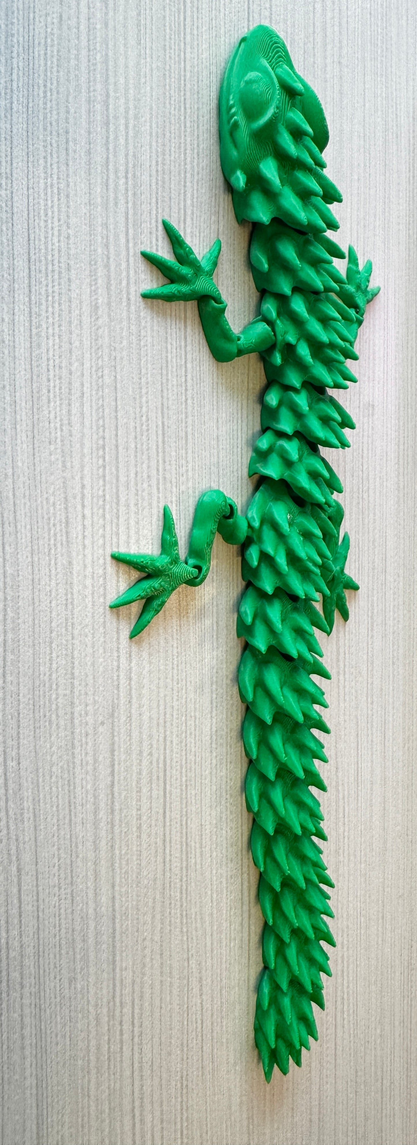 10" Spiked Lizard - Green